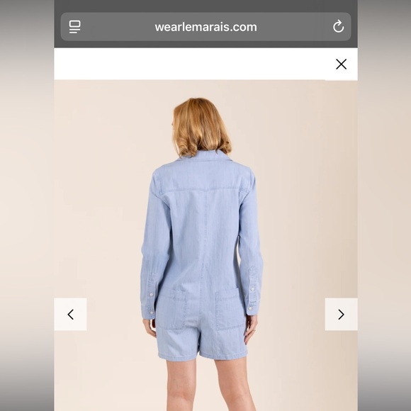 Le Marais Fulton Romper - Picture 3 of 5